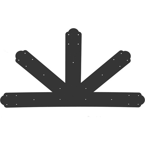 Gable plate truss connector - truss,