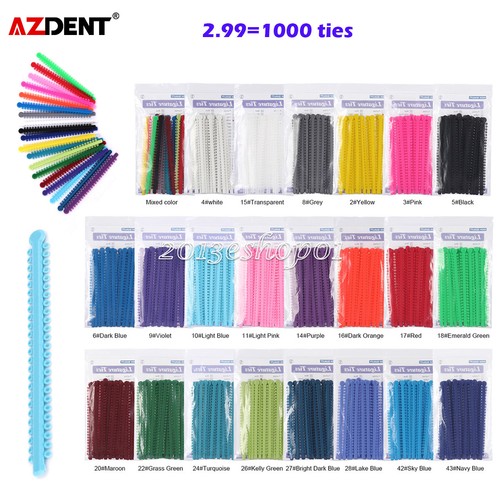 1000pcs dental orthodontic - 1000pcs,
