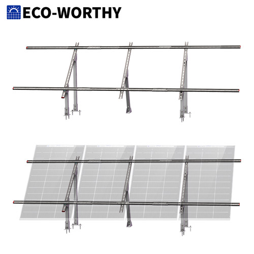 Eco worthy adjustable solar - adjustable,